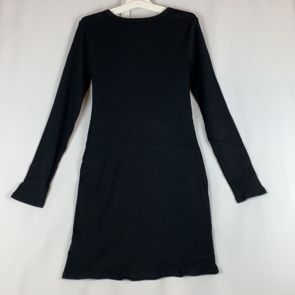 Wild Fable Embroidered Long Sleeve Bodycon Dress - Picture 2 of 6
